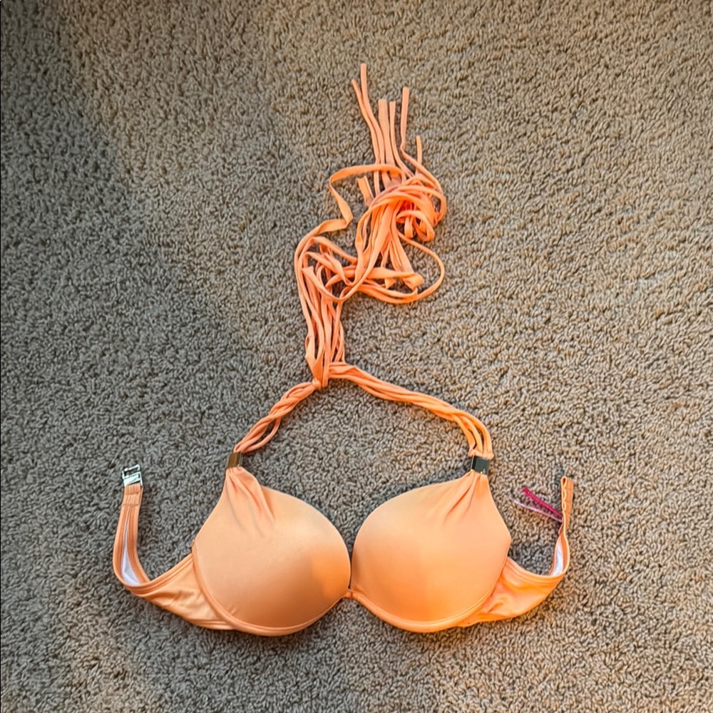 Victoria's Secret Orange Bikini Top